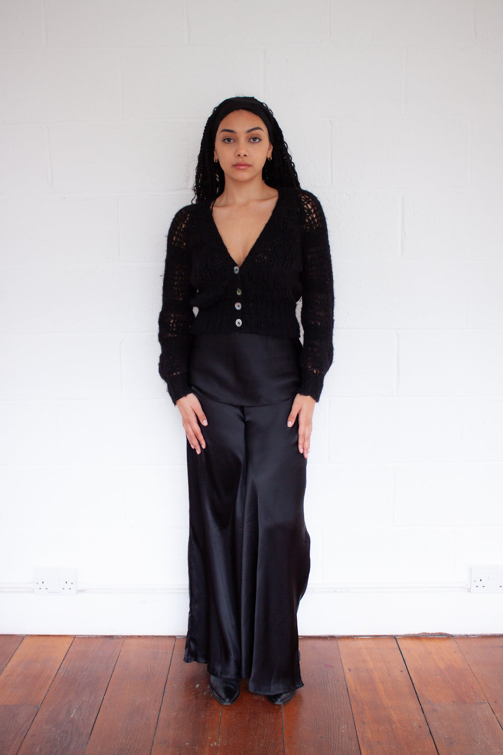 Nuvola Cardigan in Black