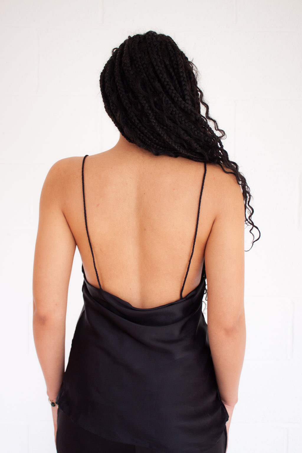 Lulu Slip Top in Black