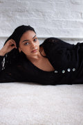 Nuvola Cardigan in Black