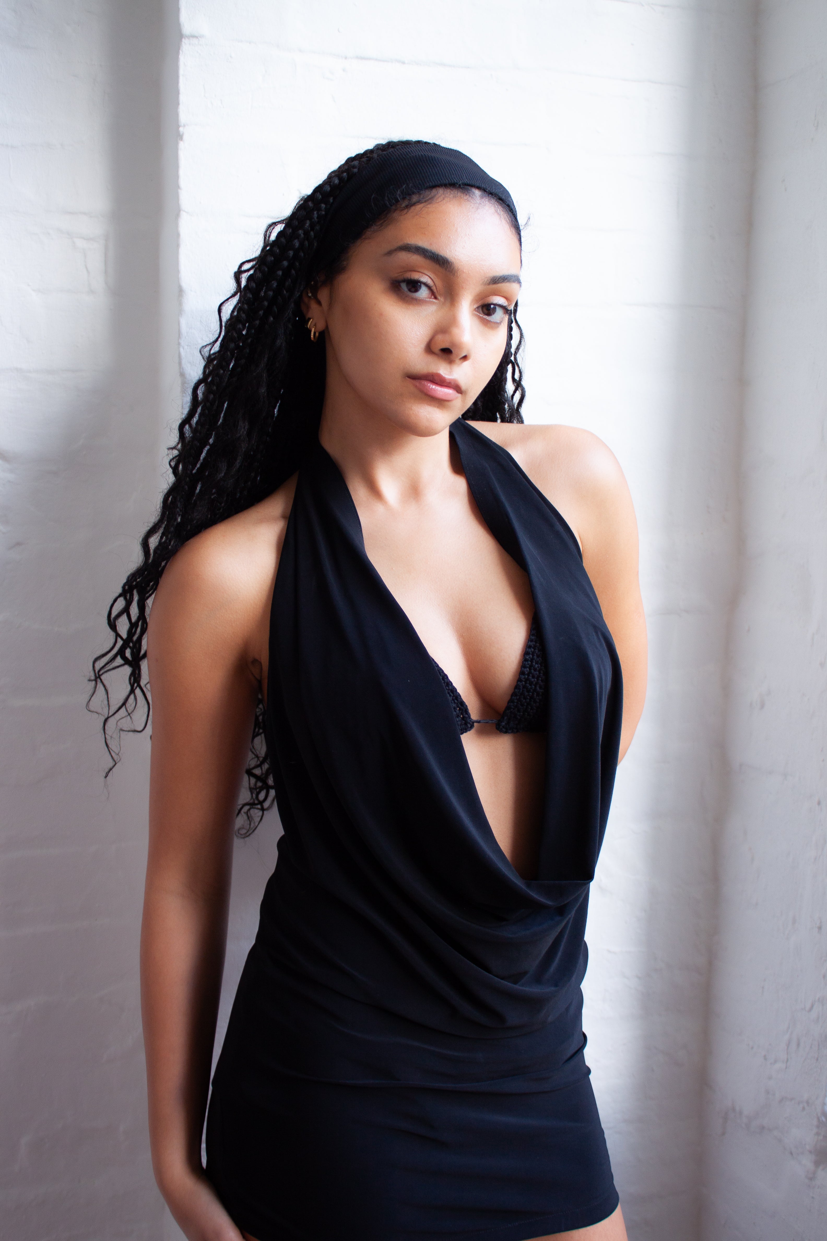Kazia Mini Dress in Black
