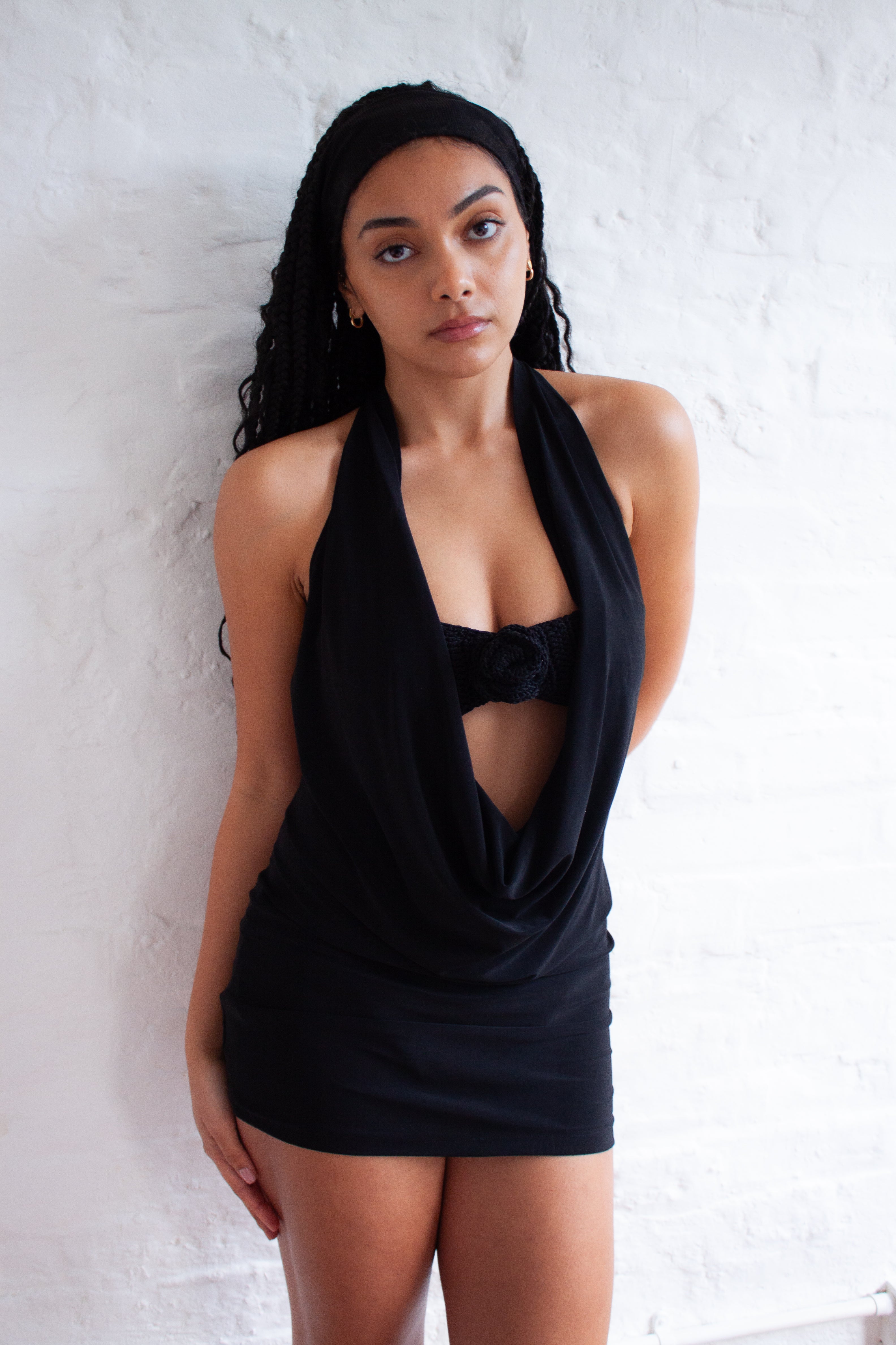 Kazia Mini Dress in Black
