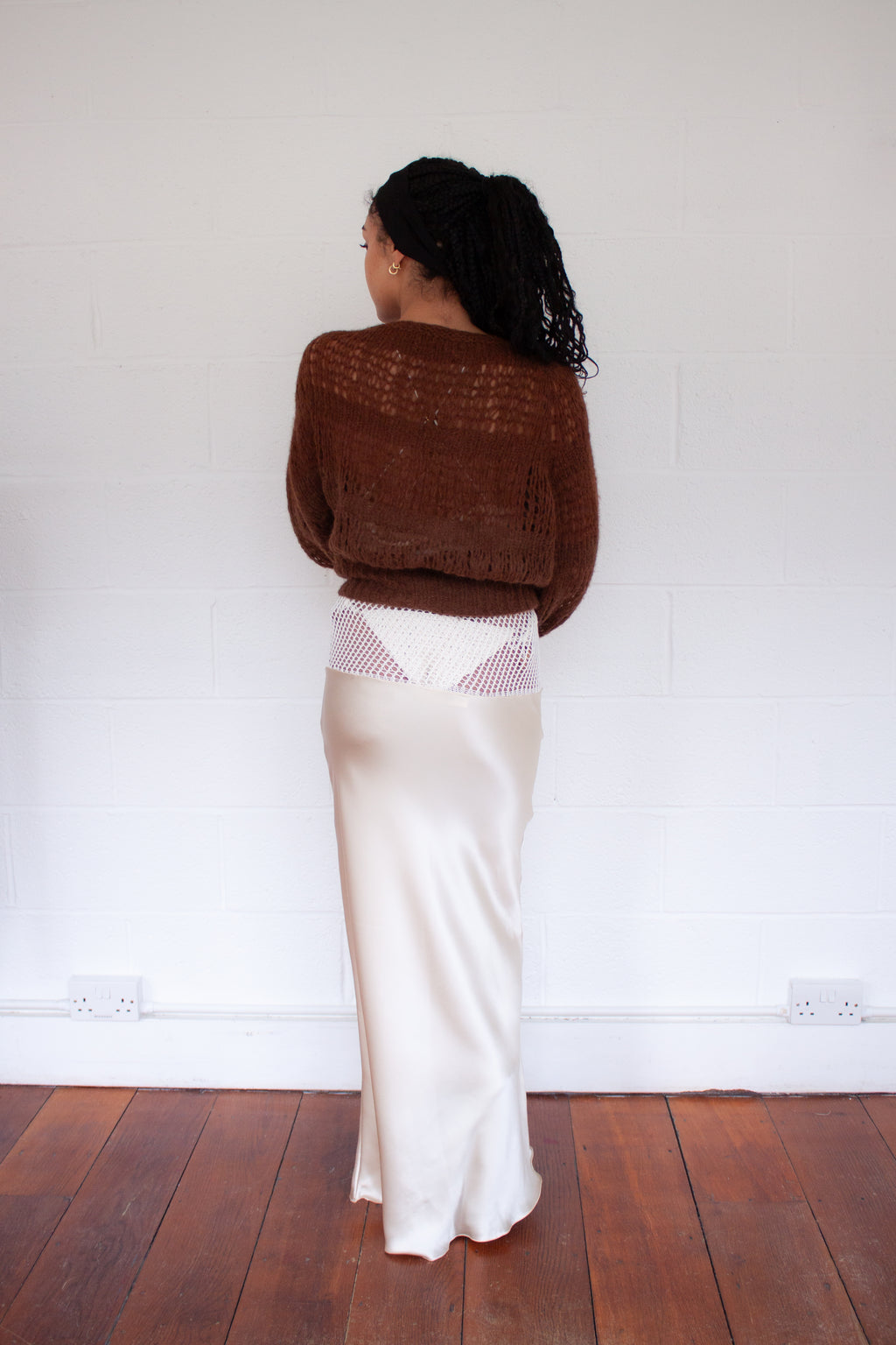 Gea Maxi Skirt in Cream