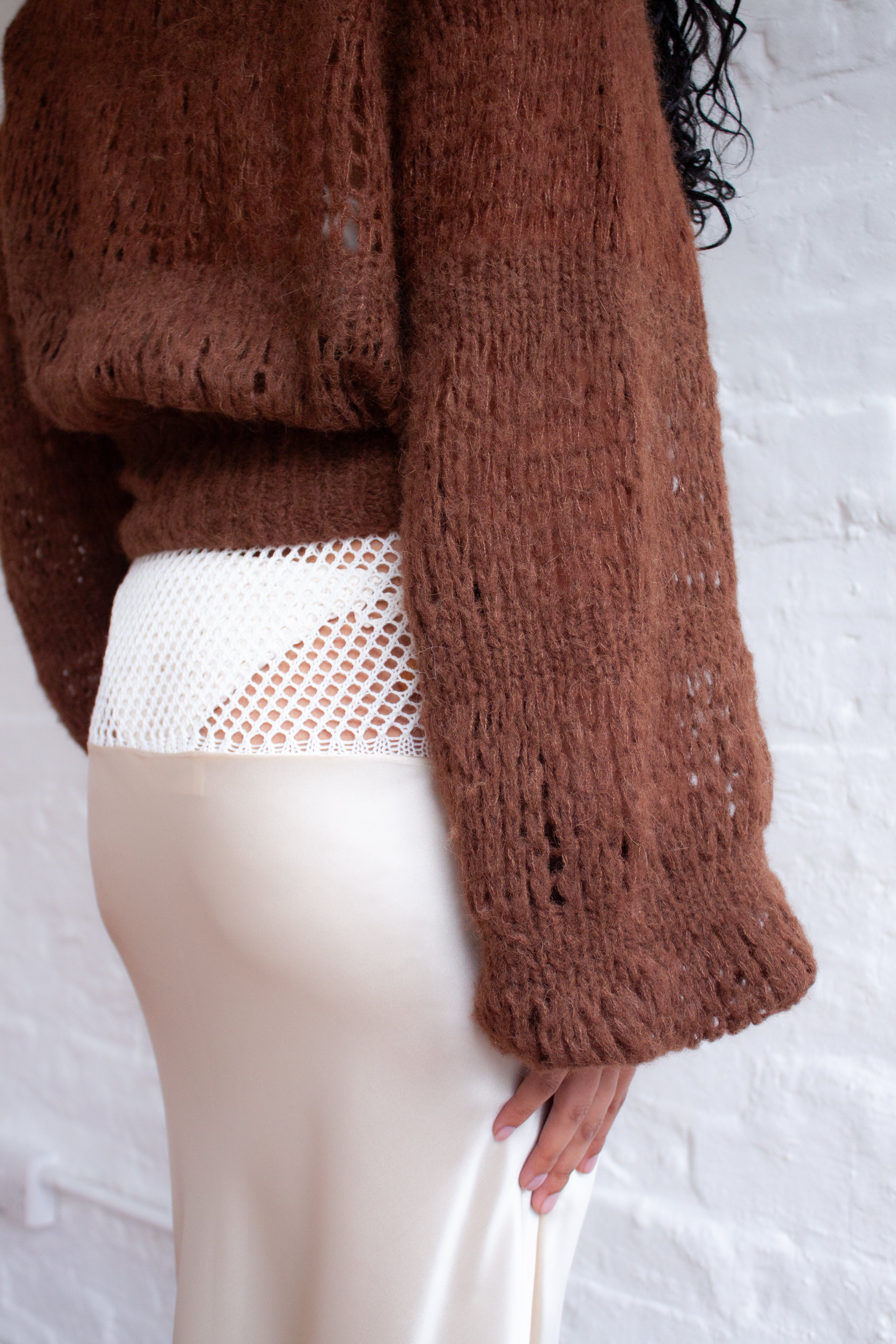 Gea Maxi Skirt in Cream