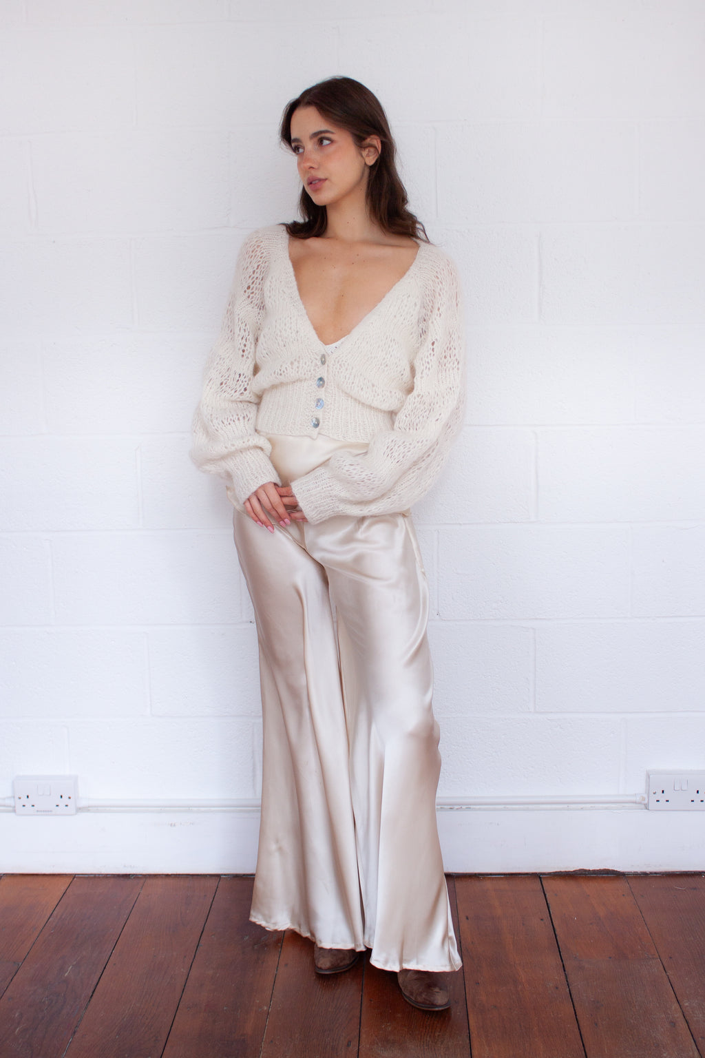 Nuvola Cardigan in Cream