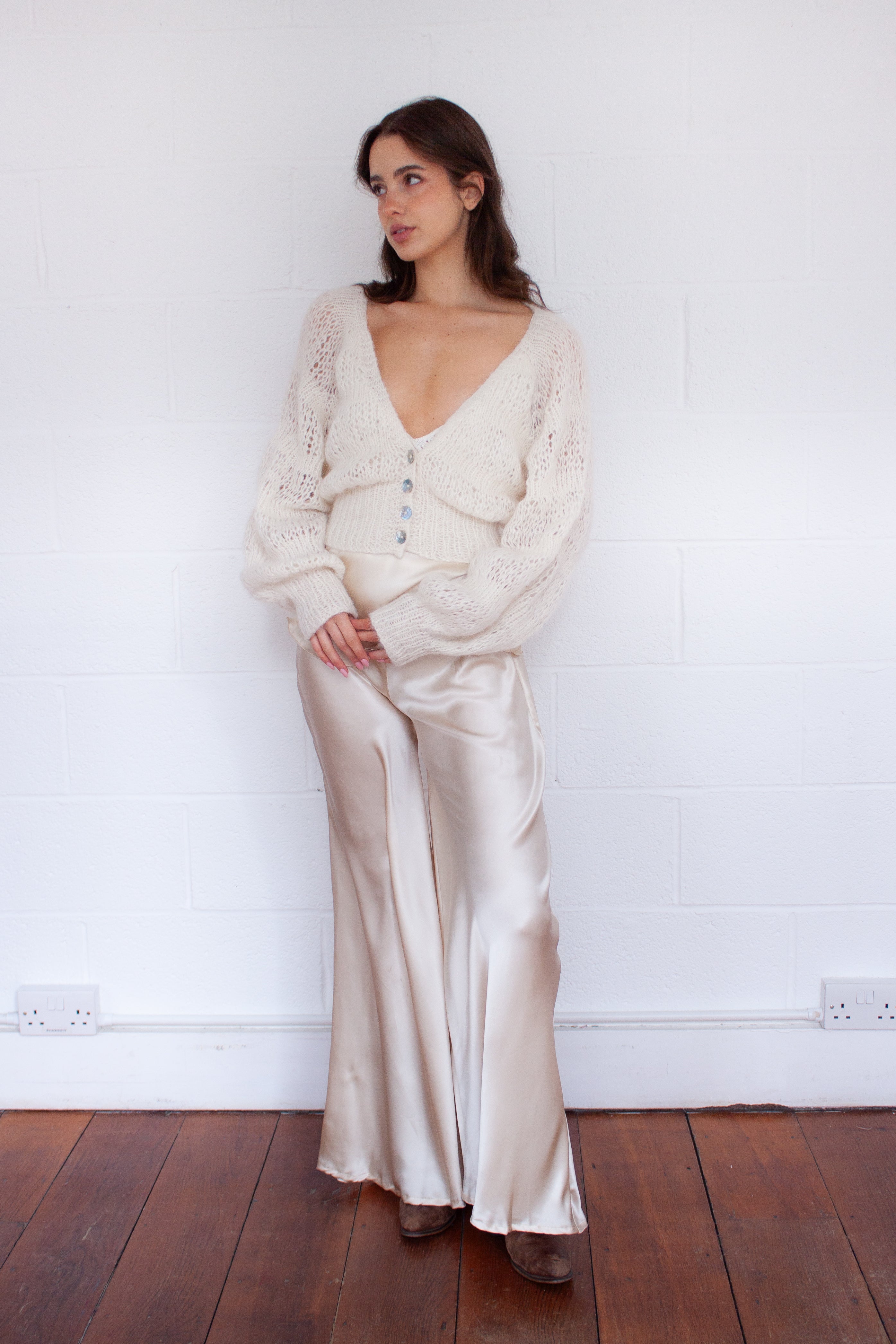 Nuvola Cardigan in Cream