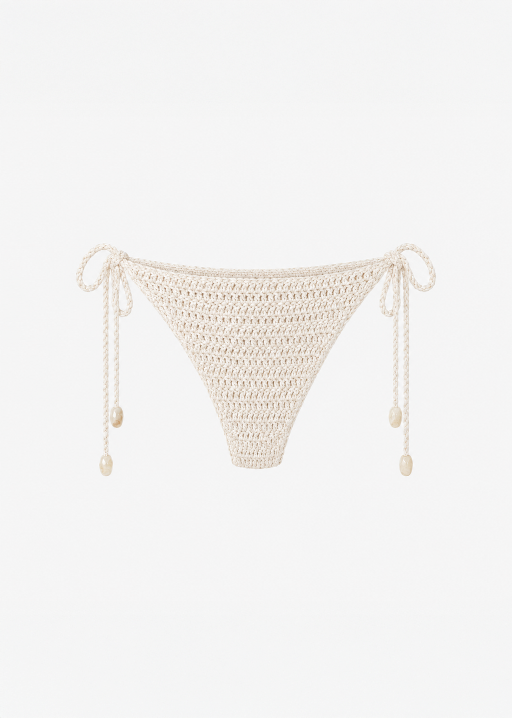 Crochet Bikini Bottom in Cream