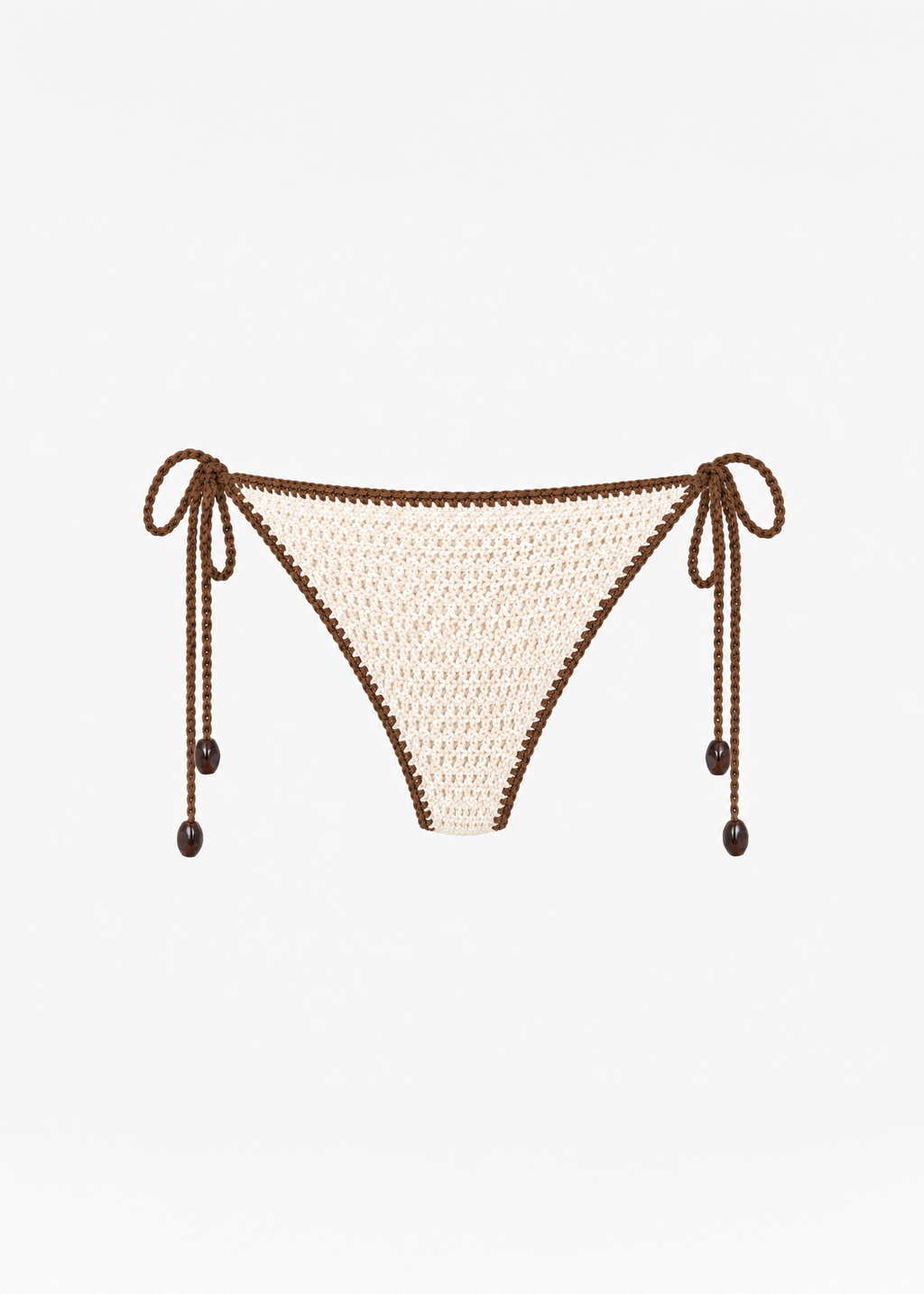Crochet Bikini Bottom in Tiramisu