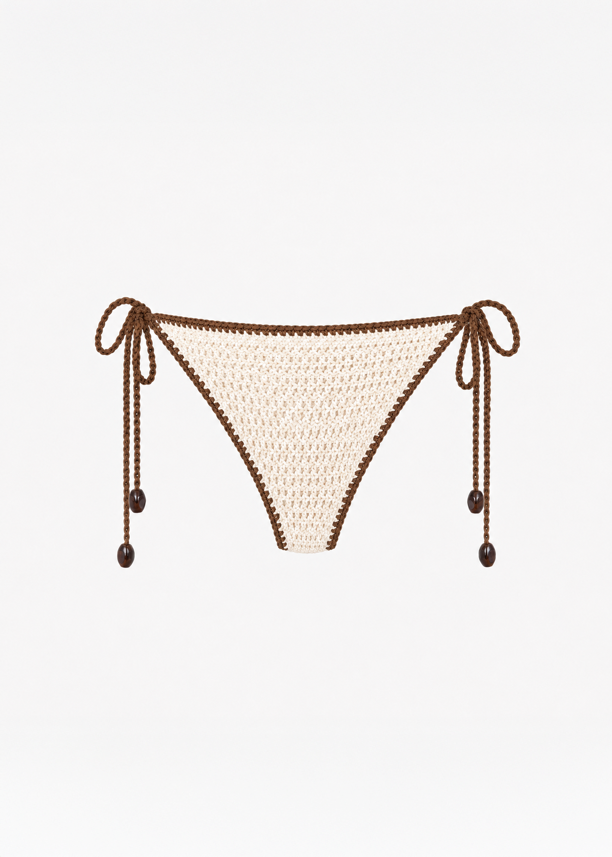 Crochet Bikini Bottom in Tiramisu