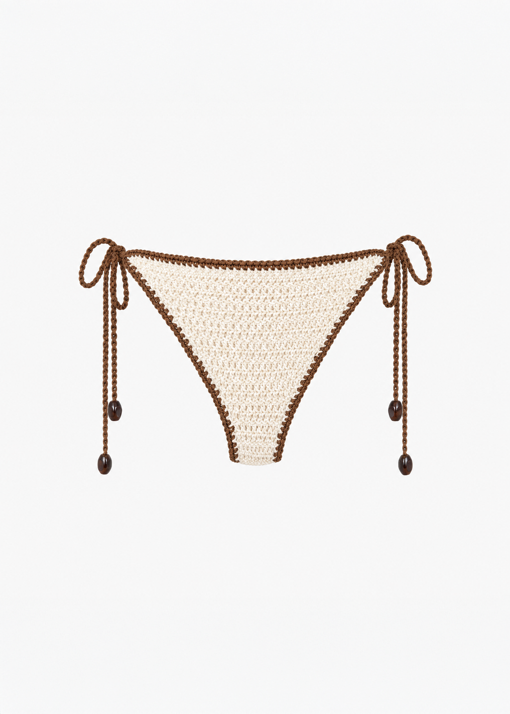 Crochet Bikini Bottom in Tiramisu