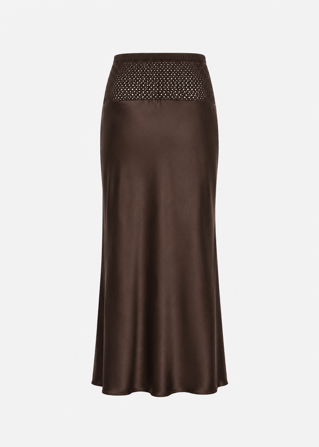 Gea Maxi Skirt in Chocolate