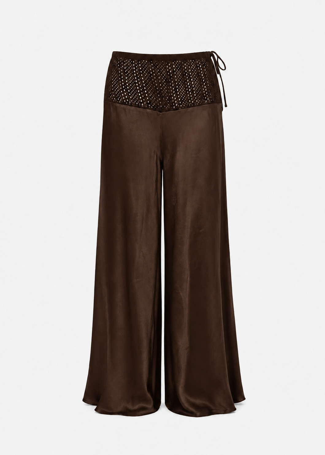 Patty Palazzo Trouser in Chocolate